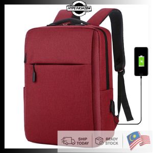 Hype Fashion 🌈 Ready Stock 🌈 2023 Travel Backpack Bag Men and Women Multi-Functional Business Computer