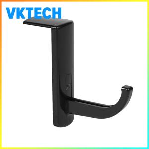 [Vktech] Gaming Headset Bracket Universal Stick-On Headphone Holder for Home Office and Gaming Setup in Black