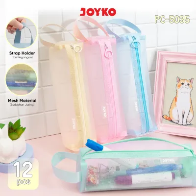 JOYKO Kotak Tempat Pensil Pencil Case PC-5035 Mesh Material