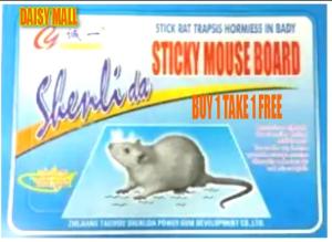 Buy 50 Take 50 Mouse Glue Super Strong Adhesion Traps Rat Glue Traps Sticky Mouse Board Rodent Expert Large Mouse rat Sticky Mice Rodent Glue Board Bait Trap