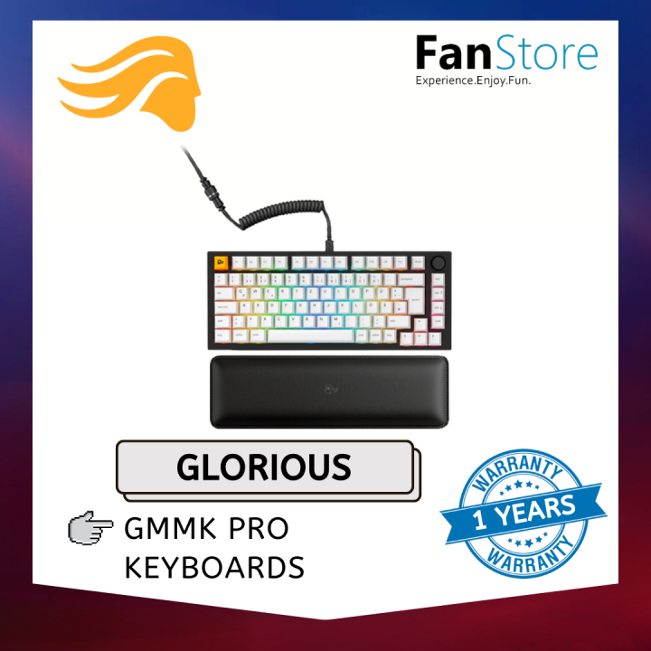 FANSTORE GLORIOUS GMMK PRO Pre Built Edition - Black RGB Modular ...