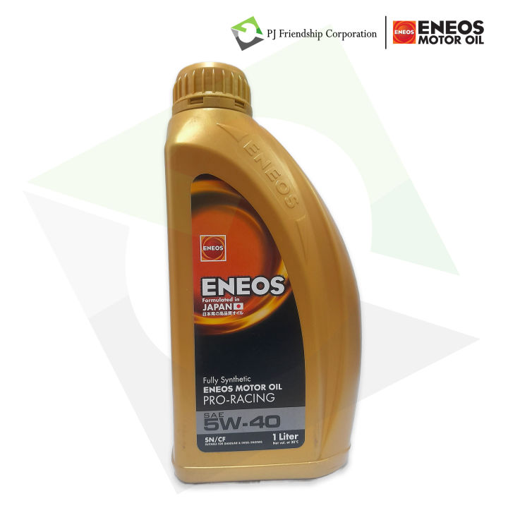 Eneos Motor Oil, Fully Synthetic, ProRacing SAE 5W40 SN/CF 1 Liter