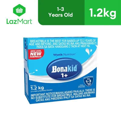 Bonakid (Stage 3) Powdered Milk Drink for 1-3 Years Old Bag in Box 1.2kg (400g x 3)