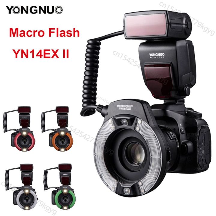 Yongnuo YN14EX II Speedlite Flash Macro LED Ring Flash Light M/TTL For  Canon Sony DSLR Lens For Flashlights Digital Cameras Lazada PH