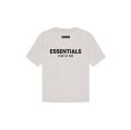 2026 Ss22 ESSENTIALS Front And Rear Flocking Printing Half Sleeve Tee Breathable And Comfortable All-match Fashion Brand Fear Of God Simple Slim Type Genuine NEW. 