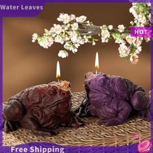 Water Leaves แม่พิมพ์ซิลิโคนคางคก3D 1ชิ้นสำหรับตกแต่งบ้านเครื่องมือทำมือแบบทำมืองานประดิษฐ์ยิปซั่มเรซิ่นดินเหนียวทำแม่พิมพ์