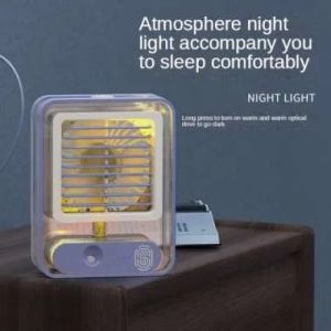 KIPAS ELECTRIC SPRAY LED KIPAS ANGIN MINI KIPAS SEMPROT PORTABLE