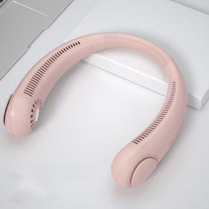 Future Market High Quality Portable Neck Fan Mini USB Rechargeable Instantly Cooling for Women Men Bladeless Fan Outdoor Hanging Neck Fan