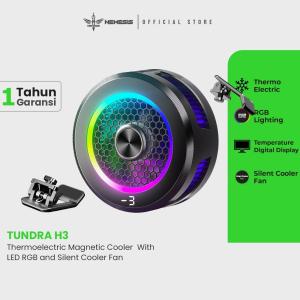 NYK NEMESIS Phone Fan Cooler HP Gaming Magnetic with Bracket H-3 TUNDRA