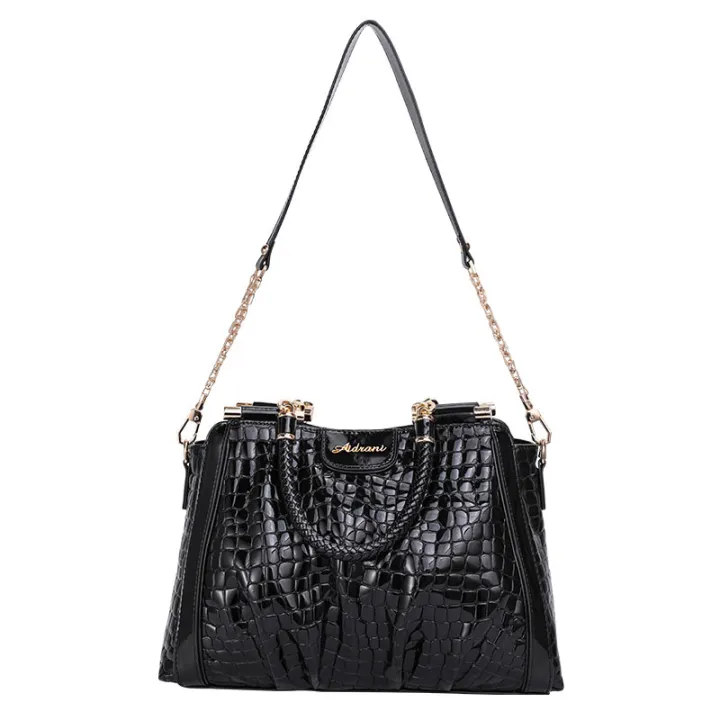 Aidrani%20%20%20New%20Women's%20Crocodile%20Pattern%20Lacquer%20Leather%20Handbag%20High%20end%20Fashion%20Versatile%20Cowhide%20Commuter%20Bag%20-%20Image%207
