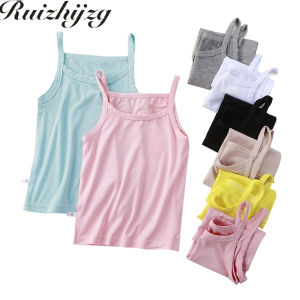 Ruizhijzg Girl Kids Tank Top Summer New Modal Cotton Singlet Top Breathable Underwear