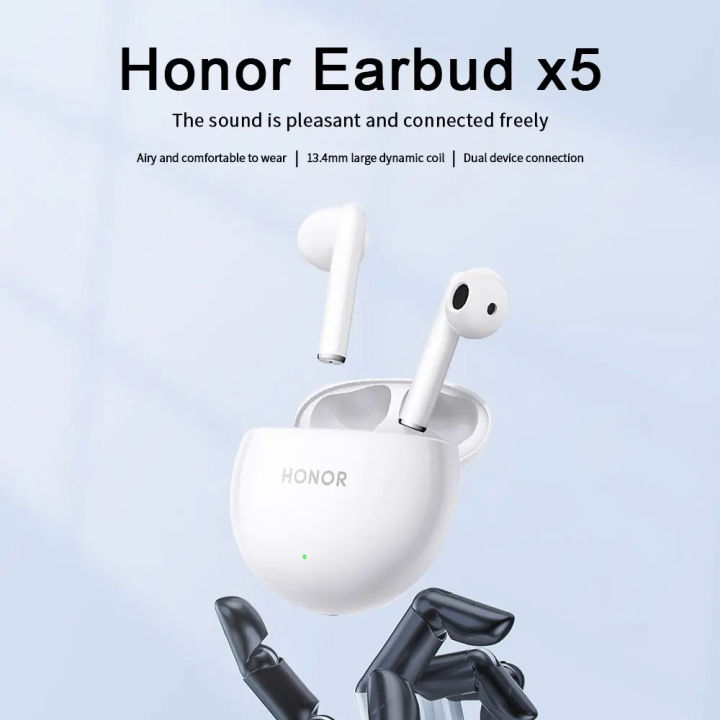 Honor Earbud X5 TWS True Wireless Bluetooth Earphone Call Noise