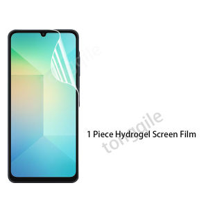 6in1 Front Samsung Galaxy A18 A08 5G 4G 2026 Camera Lens Screen Protector Soft Hydraulic Film Protective HD Clear View Full Cover