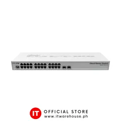 MikroTik CRS317-1G-16S+RM – Cloud Router / Smart Switch with 16