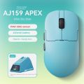 Ajazz aj159 APEX Gaming mouse PAW3950 Wireless three-mode 3395 lightweight pro with charger. 