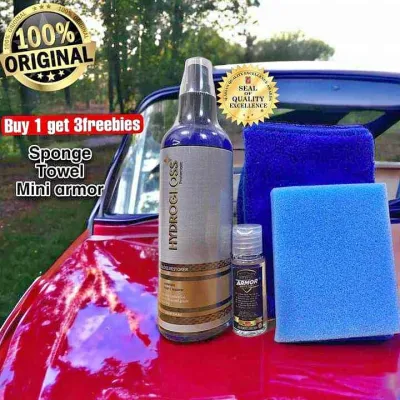 New Hydro Gloss Wax 250ml Bundle with Multi-Pronged Car Care Bundle - Includes Free Sponge Towel & Mini Armor