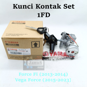 Kunci Kontak Set 1FD Yamaha Force FI Vega Force Konci Plus Jok Presisi dan Awet Kunci keselamatan Konci