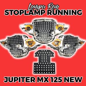 LAMPU STOPLAMP RUNNING LED  JUPITER MX 135 NEW LAMPU REM BELAKANG KEDIP 8 MODE