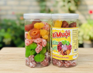 Ô Mai Xí Muội Mix 5 Loại Chua Ngọt Ăn Là Ghiền Đặc Biệt Thơm Ngon Hũ 500gr