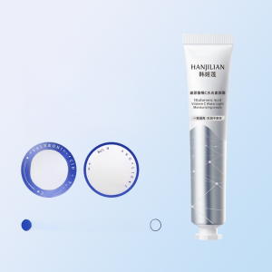💕Five-Fold Vitamin C💕Hyaluronic Acid Vitamin C Bare Face Cream Brightens Skin Tone Lazy Cream Concealer Moisturizing Primer Genuine Product