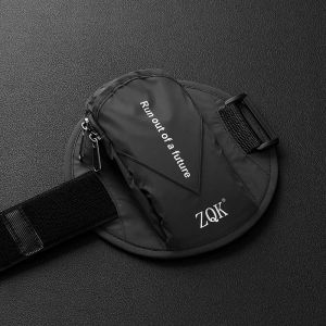 Black Sport Arm Wrist Bag for Running Jogging Cellphone Pack Waterproof Reflective Cellphone Holder