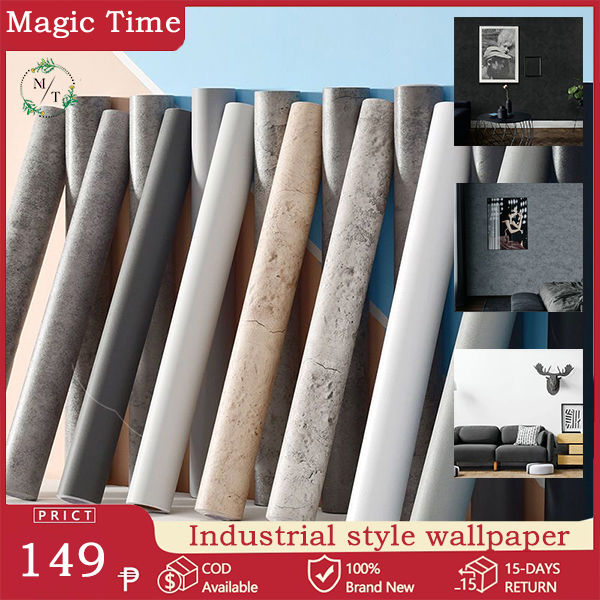 Magic Time Industrial style wallpaper 3M/5M/10M Sticker Industrial