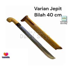 Golok Kebun Tebas Model Kopak Rawing Baja Per Sepuh Jepit Jati Fulltang