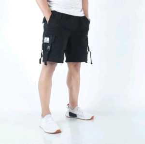 Celana Pendek Pria Santai Surfing Distro Elastic Waist Short Cargo