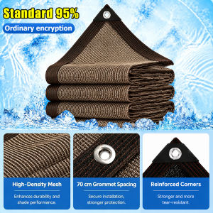 【10-year warranty】sun shade net heavy duty jaring hitam pelindung matahari sun shade net tebal jaring hitam kebun 遮陽網 遮阳布
