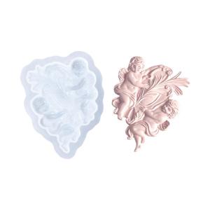 Artistic Angel Theme Silicone Decorative Molds Dishwasher Safe Flexible Silicone for Creative Shaping