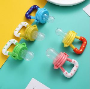 Baby Food Pacifier Baby Bite Nipple Infant Teether Fresh Fruits Feeder Vegetables Fruit Feeding Tool
