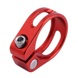 ปลอกหุ้มเบาะนั่งจักรยานเสือหมอบที่คล้องโลหะผสมอลูมิเนียมอัลลอยด์ที่นั่งจักรยานเสือหมอบที่หนีบท่อที่นั่งทนทานที่คล้อง