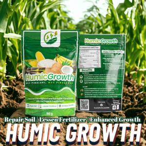 1 Kilo Humic Growth - Organic NPK and Foliar Fertilizer for Plants Vegetables Corn and Rice Better than Humus - NPK