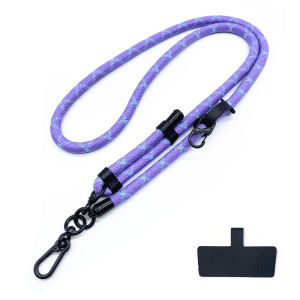 Dây buộc điện thoại có thể điều chỉnh Đường kính 1 Cm Ngoài trời Trường hợp đa năng đeo chéo Thẻ đeo vai Dây đeo cổ Kẹp treo Dây đeo cổ tay chống thất lại2026