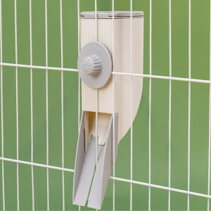 Hanging Pet Feeder Automatic Food Water Dispenser Large Capacity Cage Mount Bowl for Cats Dogs Bekas Air Kucing