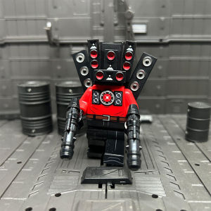 Compatible with  New Titan Speaker VS TV Man Assembled Toilet Man Monitor Man Children Building Blocks Toy