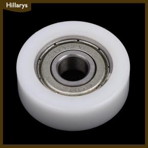 [Hillarys] 1PC 8x30x10mm tiêm đúc nylon tráng mang bánh xe mang 608 con lăn bánh xe theo dõi đường sắt ròng rọc cửa sổ theo dõi ròng rọc