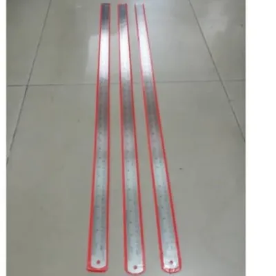 Penggaris Besi 100cm/Garisan/Ruler/Mistar Besi/Penggaris Stainless 1M