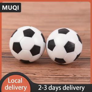 [COD] MUQI Ship within 24 hours 2 Pcs 32mm Foosball Table Football Plastic Soccer Ball Soccer ball Sport Gifts