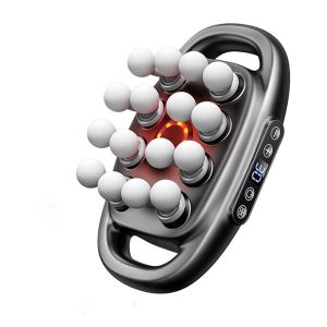 PRIMEPICKGLOBAL Fast Recovery 16-Head Massager High-Frequency Vibration 30 Intensity Levels Waist Massager Upgraded Durable Deep Tissue Percussion Massager for Body Muscle Pain Relief