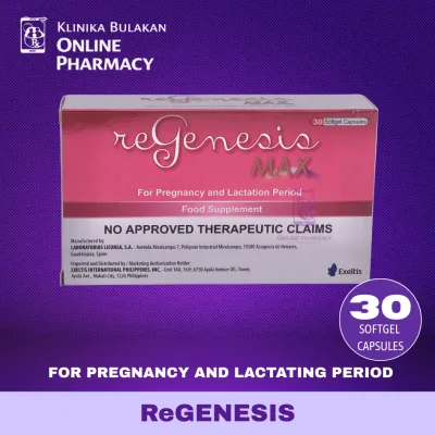 REGENESIS MAX Vitamins and Minerals with Folic Acid DHA and EPA 30 Softgel Capsules