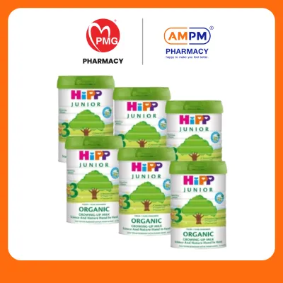 HiPP JUNIOR Organic Growing-up Milk Step 3 (800g) (From One Year Onwards)x 6TINS