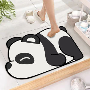 Diatomite Mud Super Absorbent Floor Mat Quick Drying Bathroom Mat Non-slip Floor Door Carpet Easy