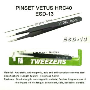 Tweezer Pinset Lurus Bengkok Alat Jepit Service Elektronik Serbaguna