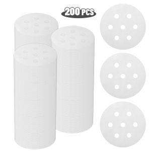 YESPERY 200Pcs Steamer Papers Disposable Non-Stick Steamer Mat Baking Oil Paper Air Fryer Oven Kitchen Pan Pad for Baozi Pastry