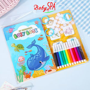 [𝐒𝐆 𝐒𝐞𝐥𝐥𝐞𝐫] BabySPA Busy Activity Book for Preschoolers