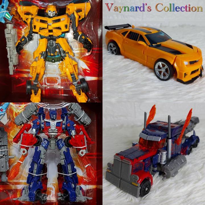 Bumblebee Optimus Prime Robot in Disguise Robot Car Lazada