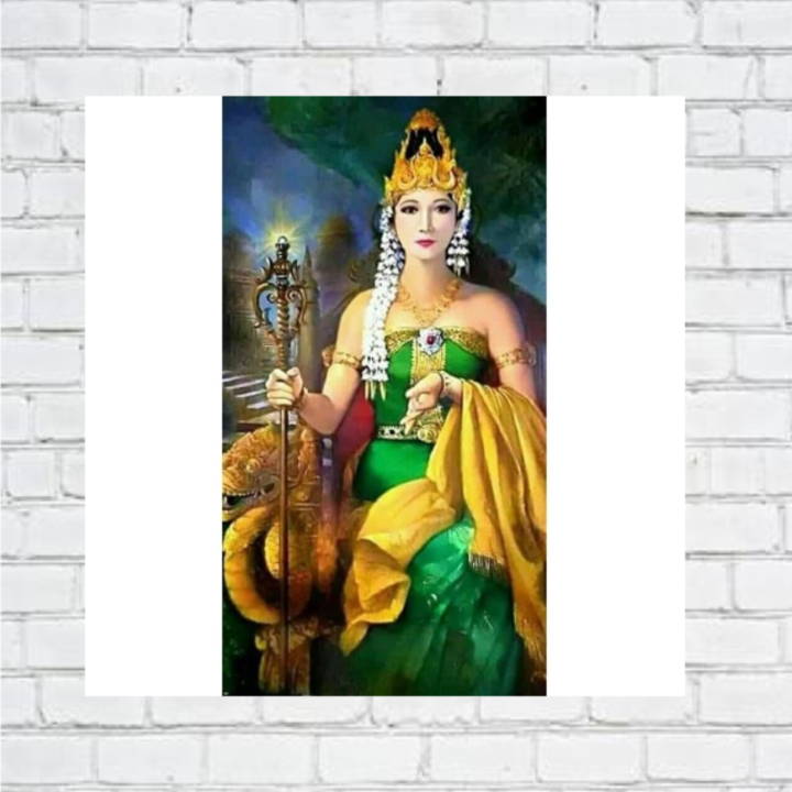 POSTER NYI RORO KIDUL/FOTO NYI RORO KIDUL/POSTER RATU SELATAN/HIASAN