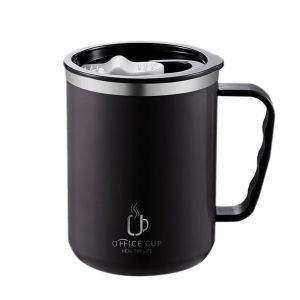 【Fadikou】380/510ml Stainless Steel Coffee Mug With Cover Portable 304 Stainless Steel Reusable Coffee Mug Tumbler Hot And Cold Car Travel Mug Cup Coffee