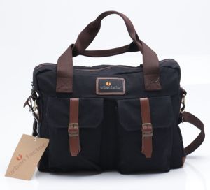 BUSY NAVY |ManNeedMe x URBAN| Tas Selempang Pria Tas Laptop Tas Jinjing